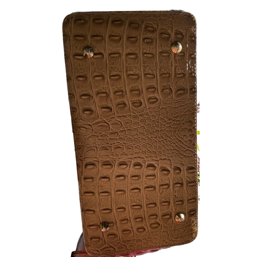 Borse in Pelle Italian Genuine Leather Croc-Embossed Bag Functional Lock‎ & Key - Picture 11 of 16
